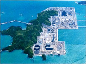 石炭火力発電所全景(航空写真)