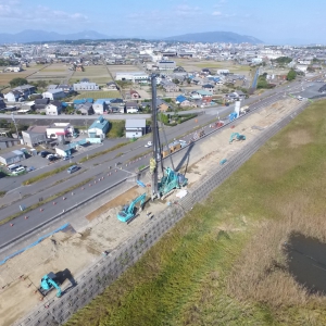 平成２7年度 揖斐川地蔵下流エポコラム工事