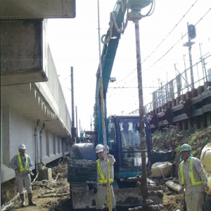 常磐快速線利根川橋りょう改良工事